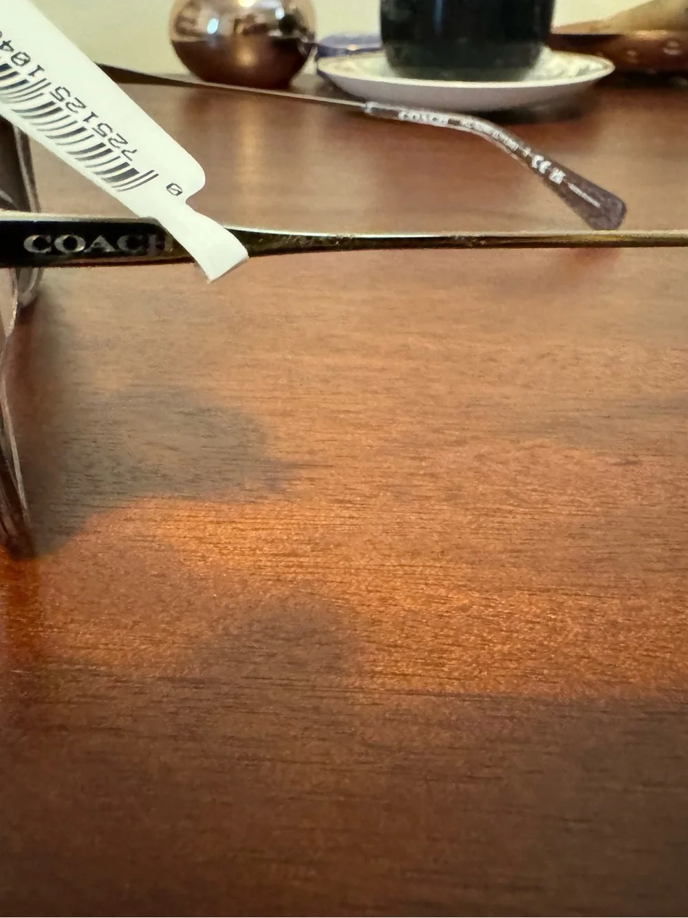Coach branded sunglasses